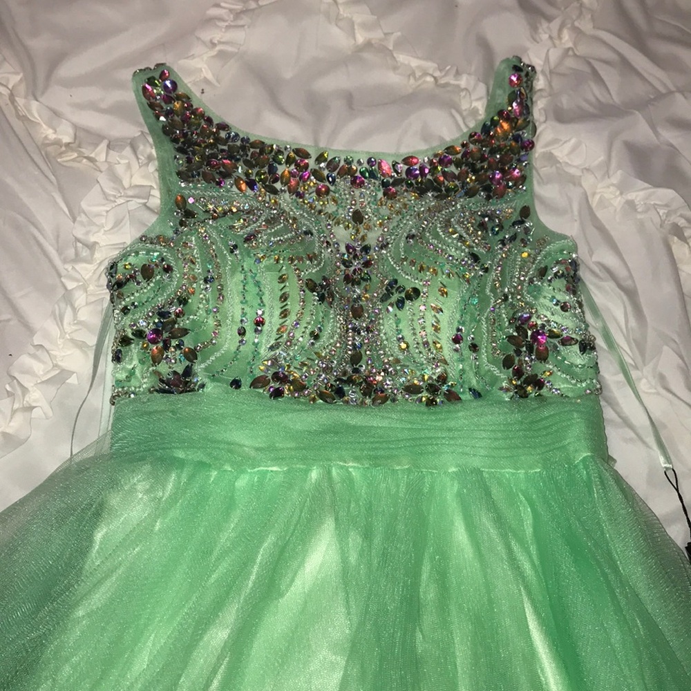 Diamond Prom Dress - Picture 2 of 3